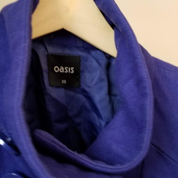 Oasis 🇬🇧 UK Fit & Flare Coat - Picture 4 of 5